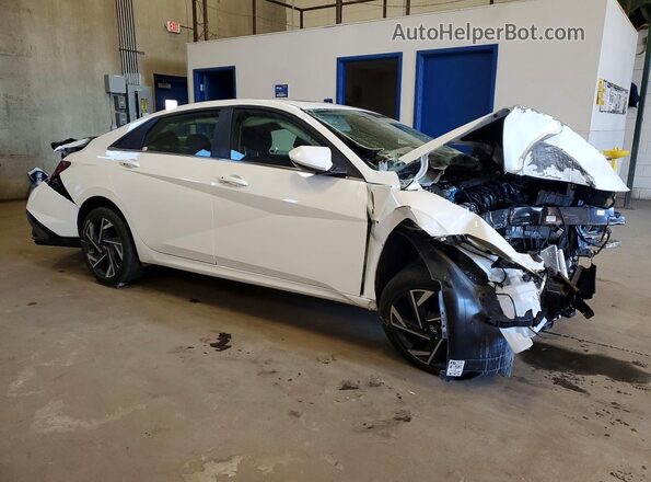 KMHLS4DG7SU988021 2025 HYUNDAI ELANTRA White Vista frontal