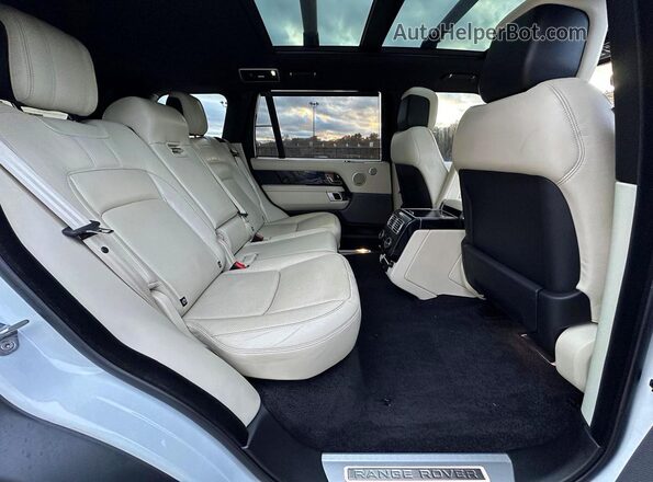 SALGS5RE8KA525544 2019 LAND ROVER RANGE ROVER Белый Вид сзади