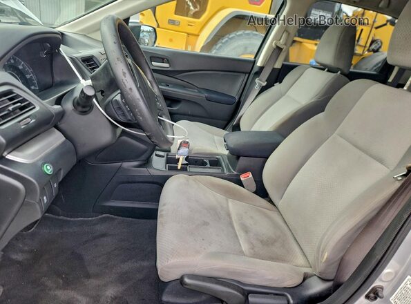 2HKRM3H45GH559092 2016 HONDA CRV Silver Widok deski rozdzielczej