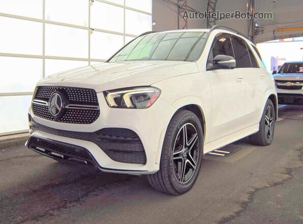 4JGFB4JB9LA238693 2020 MERCEDES-BENZ GLE Белый Задняя левая четверть