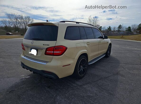 4JGDF7FE7HA788322 2017 MERCEDES-BENZ GLS-CLASS Red Widok z przodu