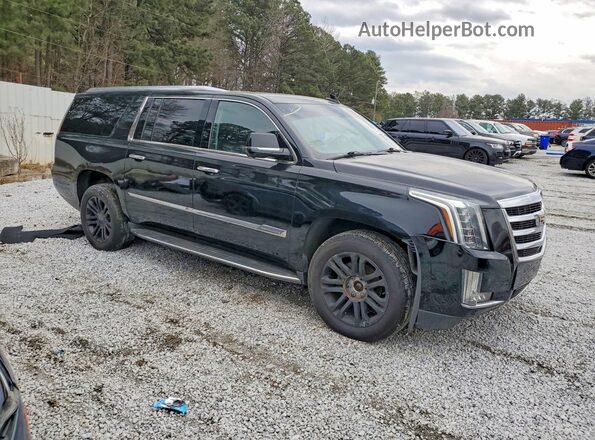 1GYS4GKJ4JR159879 2018 CADILLAC ESCALADE Black Widok z przodu