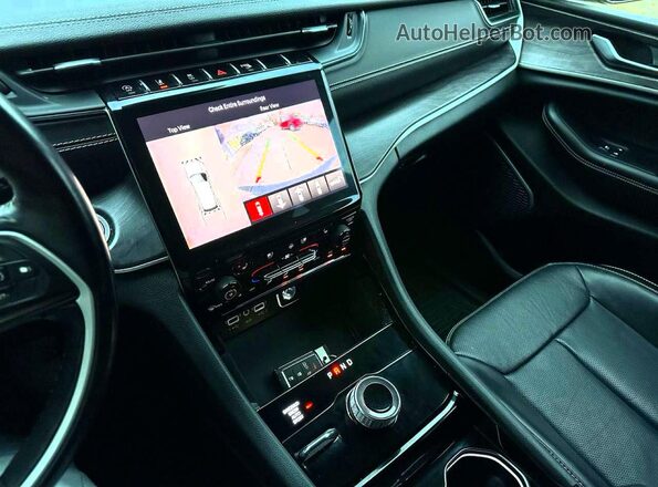 1C4RJKBGXN8557341 2022 JEEP GRAND CHER Черный Вид подкапотного пространства