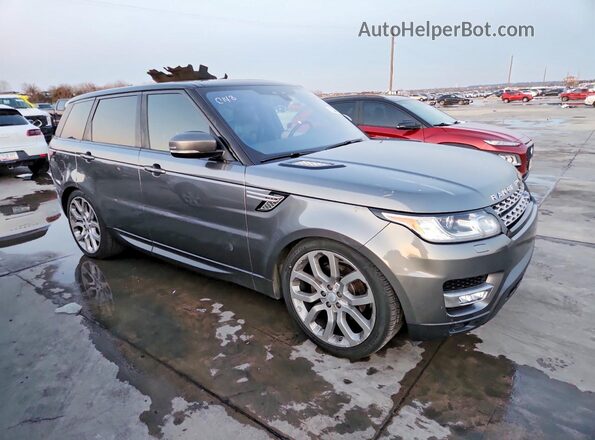 SALWR2FV9HA143817 2017 LAND ROVER RANGE Серый Вид спереди
