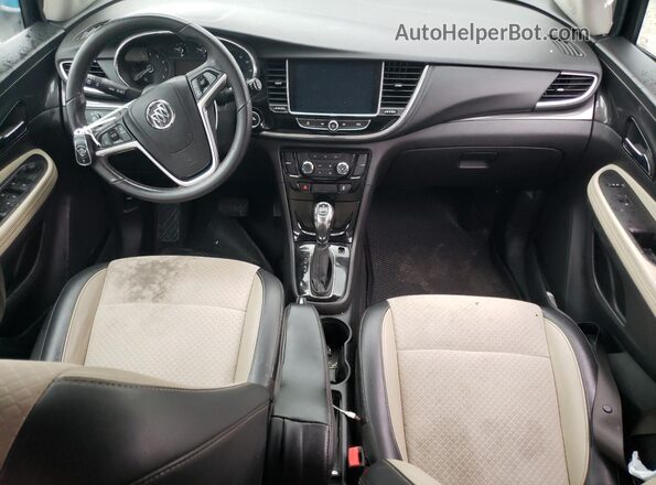 KL4CJASB7JB635456 2018 BUICK ENCORE White Vista del cuadro de instrumentos