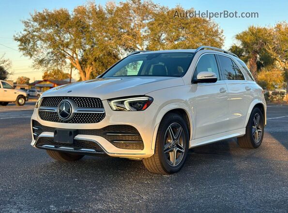 4JGFB5KB1MA571198 2021 MERCEDES-BENZ GLE White Rear right