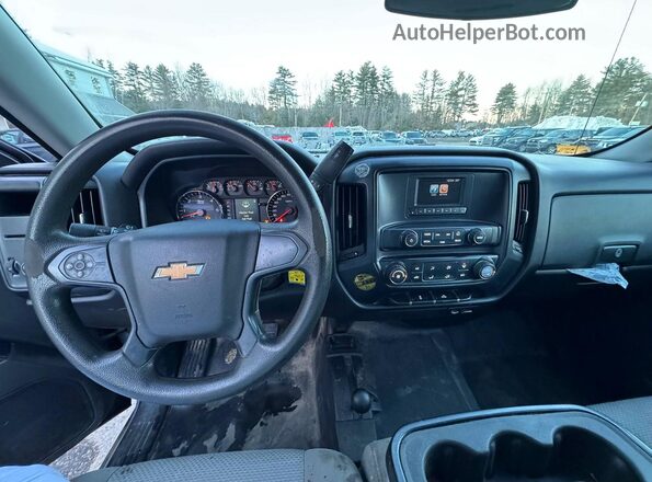 1GCVKNEH9GZ351751 2016 CHEVROLET SILVERADO Серебряный Вид задних сидений