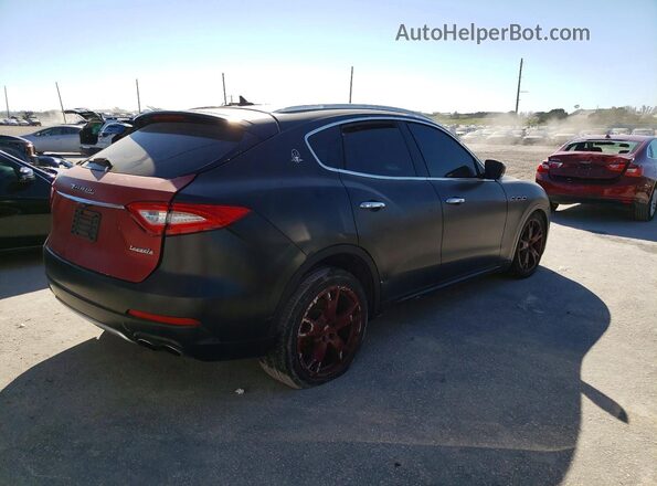 ZN661XUL9HX225829 2017 MASERATI LEVANTE Черный Передняя правая четверть