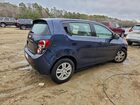 2016 Chevrolet Sonic Lt Синий vin: 1G1JC6SH2G4133954