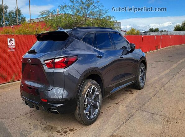 3GNKBERS9MS546368 2021 CHEVROLET BLAZER Угольный Вид спереди
