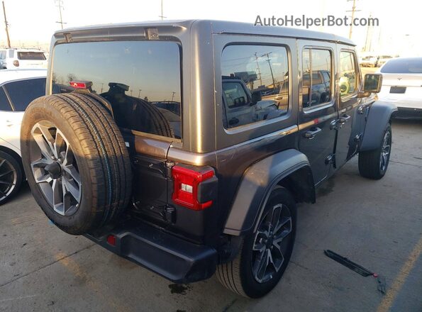 1C4RJXN63RW356172 2024 JEEP WRANGLER Серый Передняя правая четверть