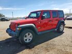 2019 Jeep Wrangler Unlimited Sport Красный vin: 1C4HJXDN9KW549405