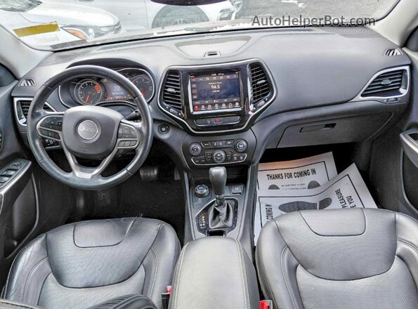 1C4PJMDX9KD379618 2019 JEEP GRAND CHER Бордовый Вид задних сидений
