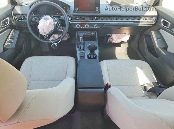 2HGFE2F23RH508456 2024 HONDA CIVIC White Widok zestawu wskaźników