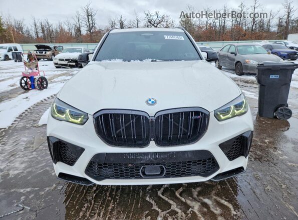 5YMJU0C09P9P69386 2023 BMW X5 White უკანა ხედი
