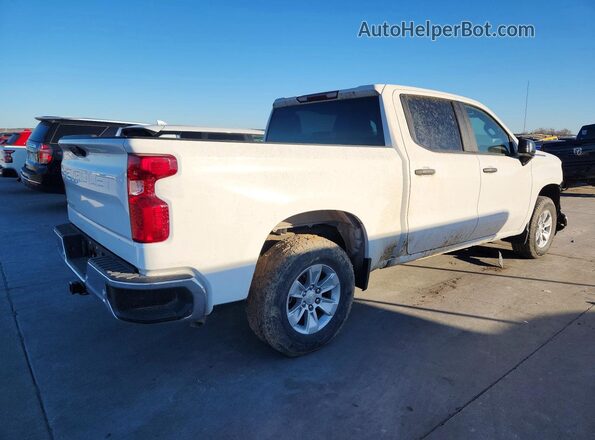 2GCPAAED7P1148559 2023 CHEVROLET SILVERADO Белый Передняя правая четверть