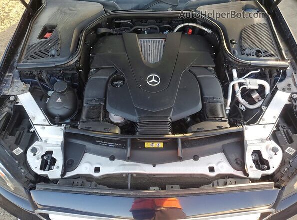 WDD1J6FB5JF024201 2018 MERCEDES-BENZ E-CLASS Blue Engine compartment view