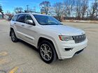 2018 Jeep Grand Cherokee Overland White vin: 1C4RJFCG7JC411380