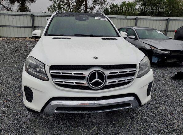 4JGDF6EE9HA966050 2017 MERCEDES-BENZ GLS Белый Вид сзади