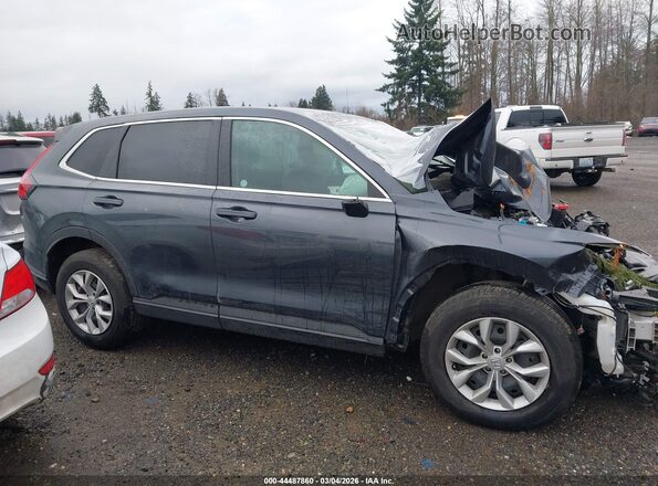 7FARS4H24SE020744 2025 HONDA CR-V Gray Widok wnętrza z tyłu