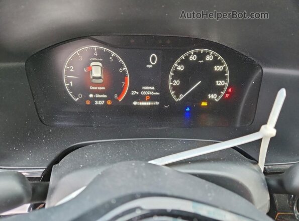7FARS4H78PE016344 2023 HONDA CRV Black Vista del cuadro de instrumentos