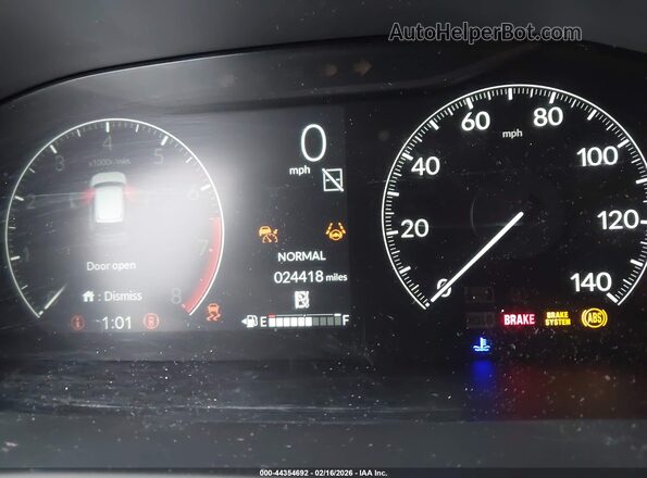 7FARS4H7XRE018552 2024 HONDA CR-V Black Widok tylnych siedzeń