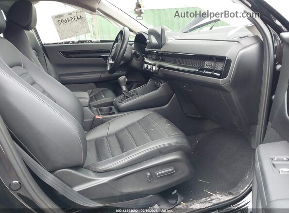 7FARS4H7XRE018552 2024 HONDA CR-V Black Widok wnętrza z przodu