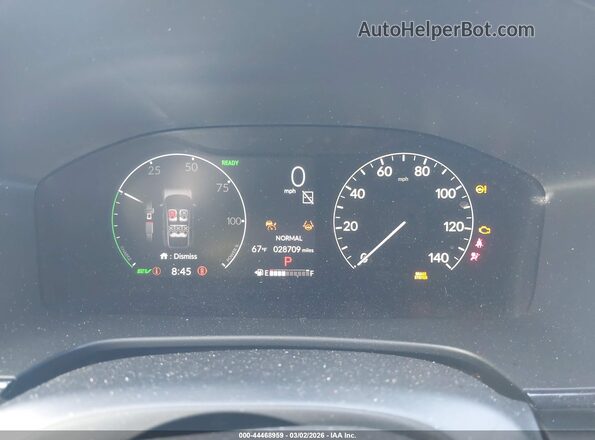 7FARS5H56SE011141 2025 HONDA CR-V HYBRID Черный Вид задних сидений