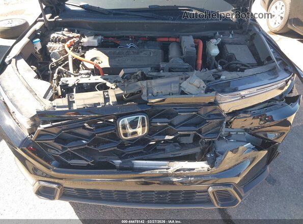 7FARS5H57RE002247 2024 HONDA CR-V HYBRID Black Widok z tyłu