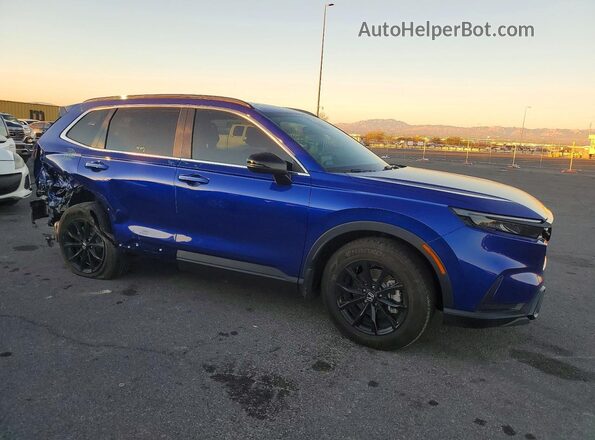 7FARS5H58PE006126 2023 HONDA CR-V Blue Передня права чверть