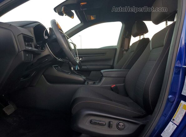 7FARS5H58PE006126 2023 HONDA CR-V Blue Вид салону спереду