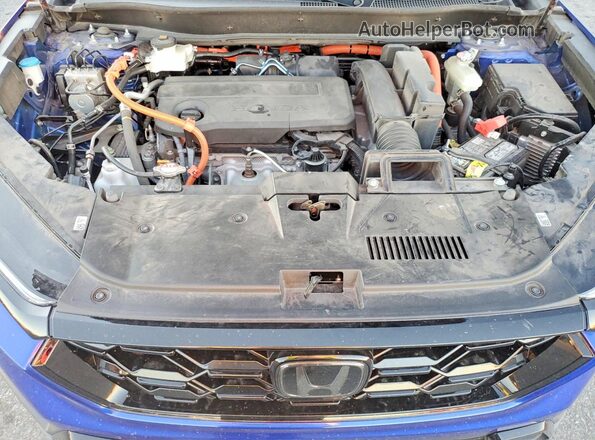 7FARS5H58PE006126 2023 HONDA CR-V Blue Вид задньої частини салону