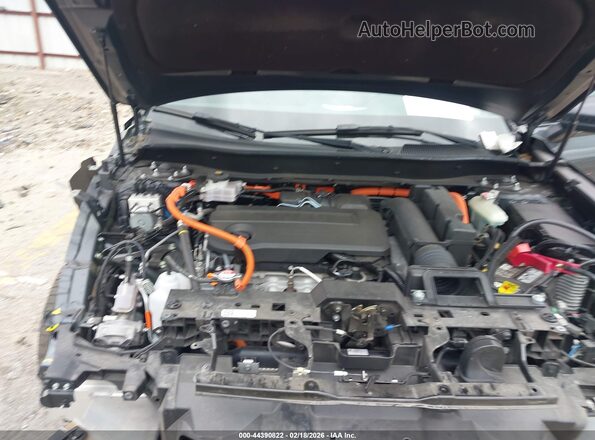 7FARS5H59PE008077 2023 HONDA CR-V HYBRID Gray Widok z tyłu