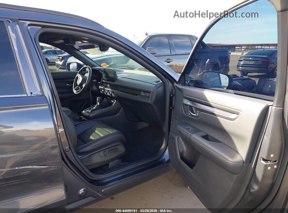 7FARS5H87RE026896 2024 HONDA CR-V HYBRID Серый Вид салона спереди