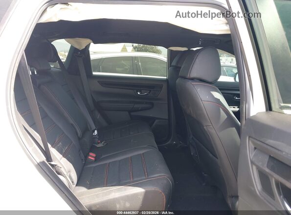 7FARS5H89TE017026 2026 HONDA CR-V HYBRID White Widok naklejki z numerem VIN