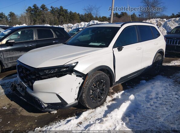 7FARS6H51TE018408 2026 HONDA CR-V HYBRID Белый Передняя левая четверть