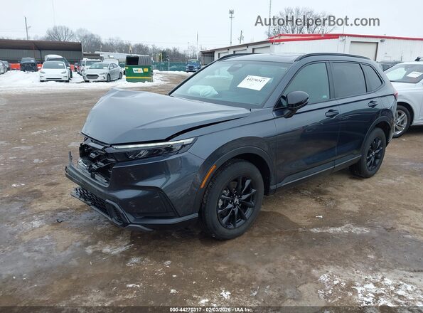 7FARS6H53TE035484 2026 HONDA CR-V HYBRID Gray Front left