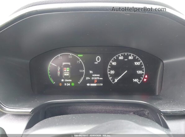 7FARS6H53TE035484 2026 HONDA CR-V HYBRID Gray Rear seats view