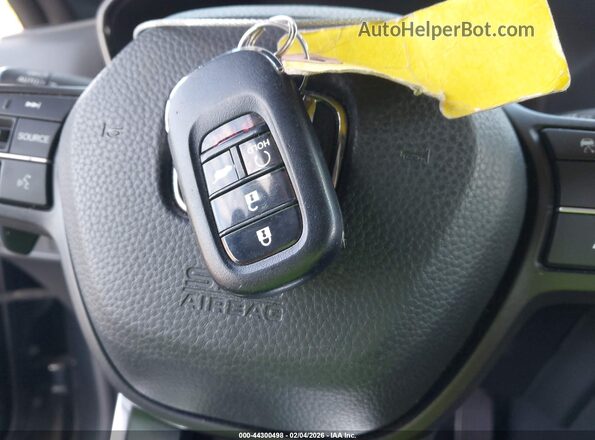 7FARS6H55PE019938 2023 HONDA CR-V HYBRID Gray Widok deski rozdzielczej