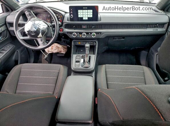 7FARS6H55TE013678 2026 HONDA CR-V Черный Вид панели приборов