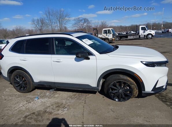 7FARS6H58PE028407 2023 HONDA CR-V HYBRID White Вид задньої частини салону