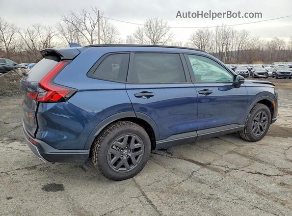 7FARS6H62TE022539 2026 HONDA CR-V Синий Задняя правая четверть