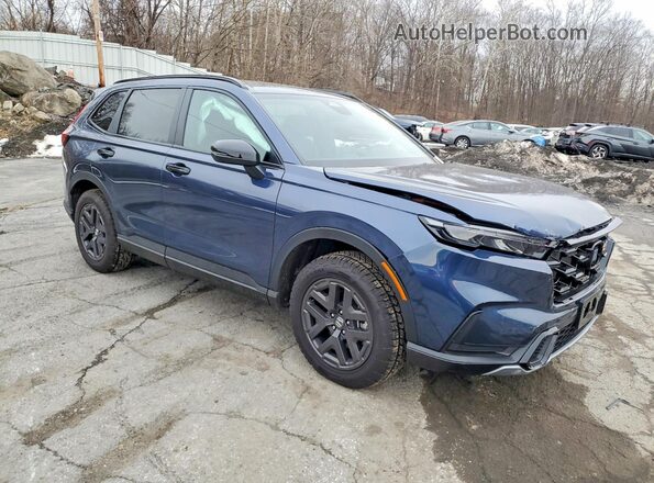 7FARS6H62TE022539 2026 HONDA CR-V Синий Передняя правая четверть