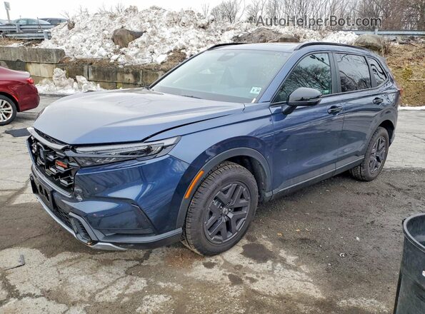 7FARS6H62TE022539 2026 HONDA CR-V Синий Передняя левая четверть