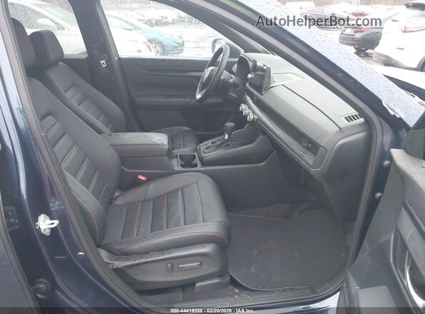 7FARS6H83TE035950 2026 HONDA CR-V HYBRID Dark Blue Вид салона спереди