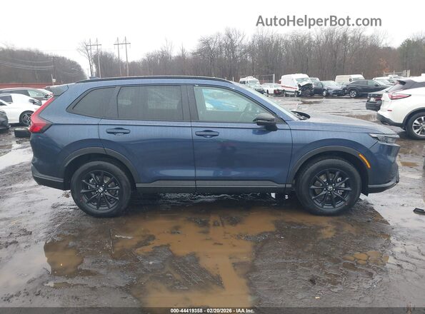 7FARS6H83TE035950 2026 HONDA CR-V HYBRID Dark Blue Вид задней части салона