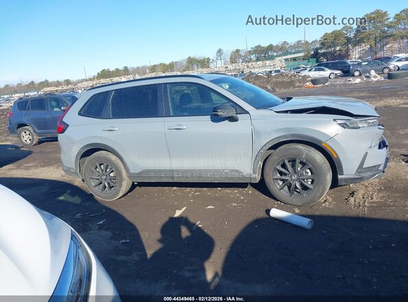 7FARS6H85TE069405 2026 HONDA CR-V HYBRID Серый Вид задней части салона