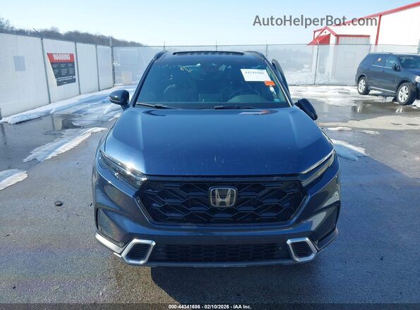 7FARS6H94RE003543 2024 HONDA CR-V HYBRID Синий Вид задней части салона