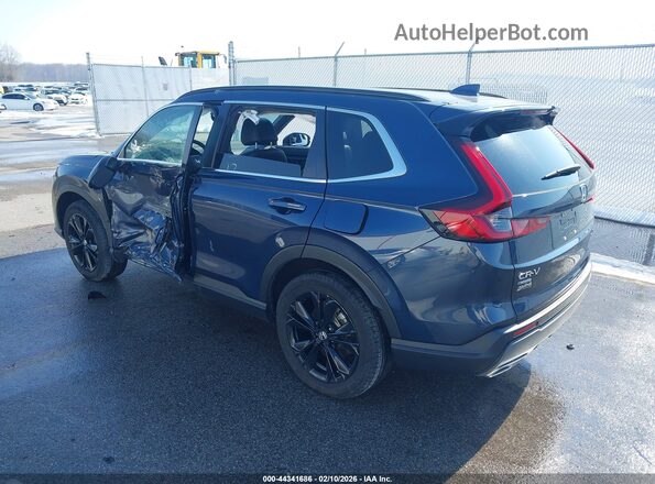 7FARS6H94RE003543 2024 HONDA CR-V HYBRID Синий Задняя левая четверть