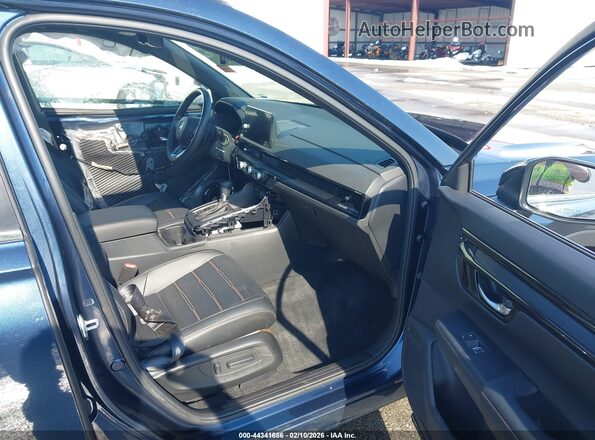 7FARS6H94RE003543 2024 HONDA CR-V HYBRID Синий Вид салона спереди